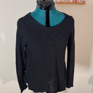 American Eagle Outfitters Black Long Sleeve Top